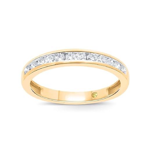 La Joya 10K Half Eternity Band