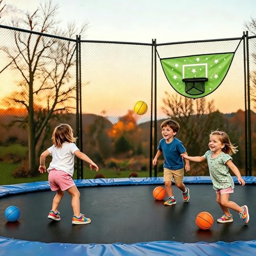 Juego para aplastar y rebotar para niños en camas elásticas 7