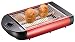 Produktbild Melissa 16140124 Flachtoaster,Flach-Toaster, Tischröster,Tisch Röster, Edelstahl Design,Brötchen,Baquette,Fluetes,600 Watt Power Leistung,Rücklauf Timer,Krümelschublade, Rot Metallic Farben,