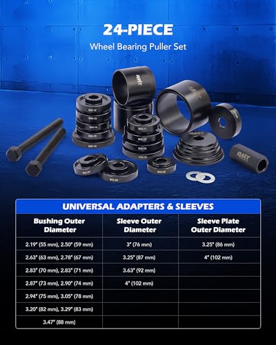 image for Orion Motor Tech Wheel Bearing Press Kit for Front Wheel Drive Bearing