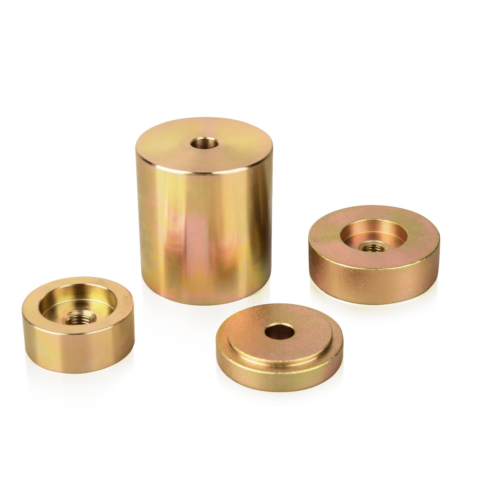 DAYUAN Juego de extractores de rodamientos silenciosos, exprimidor de bujes, rodamientos de tambor, articulación esférica, rodamientos compatibles con BMW Series 1, 3, 5, 6, 7, 8, Z4 Eje diferencial