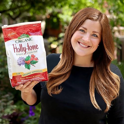 Espoma Organic Holly-Tone 4-3-4 Natural & Organic Evergreen & Azalea Plant Food; 4 lb. Bag; The Original & Best Fertilizer for All Acid Loving Plants Including Rhododendrons & Hydrangeas. Pack of 2 - Image 5