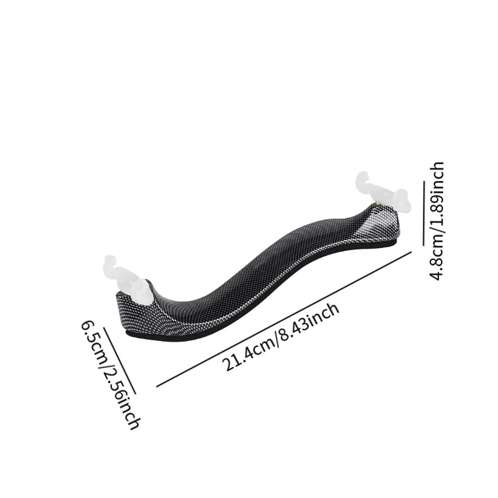 Coussin d'épaule de violon souple réglable, coussin de repos for violon, accessoires de Support ergonomiques for la pratique des étudiants 4/4 3/4