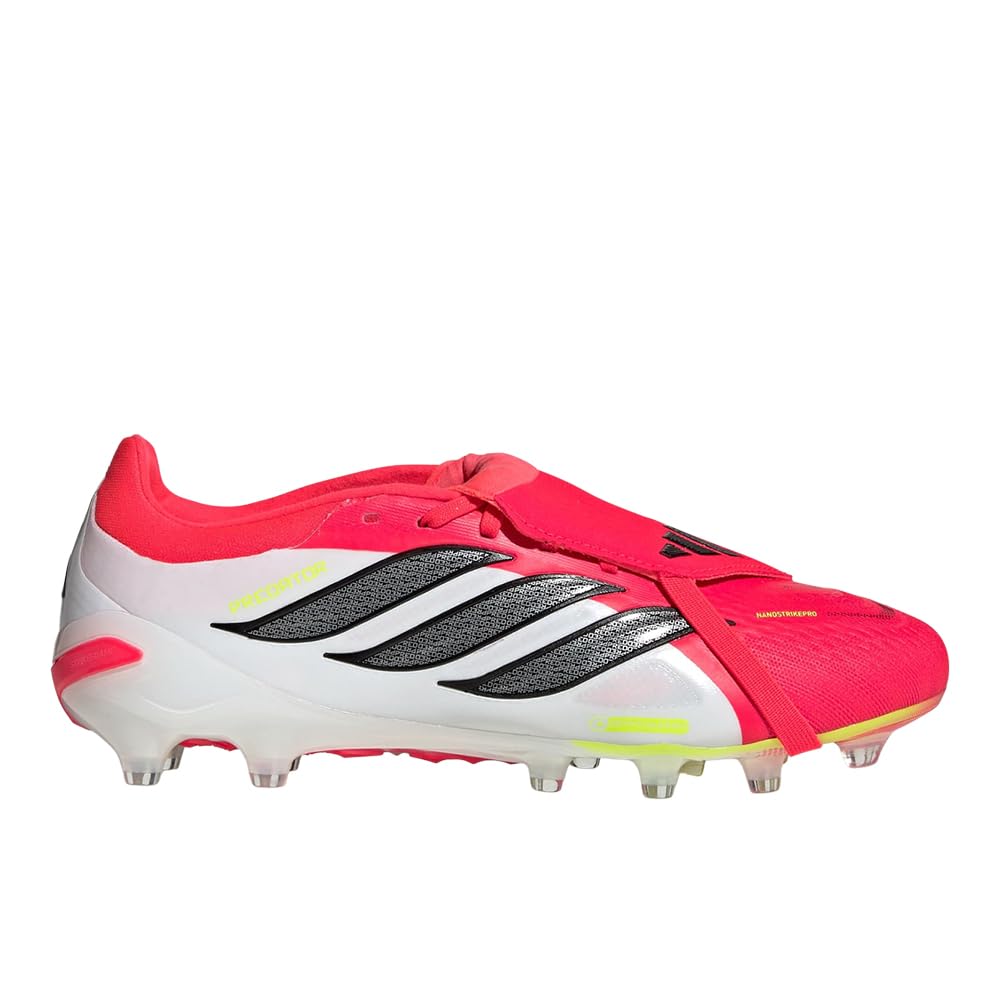 adidas Pro Fold-Over Tongue Artificial Ground Soccer Cleats - Red, White