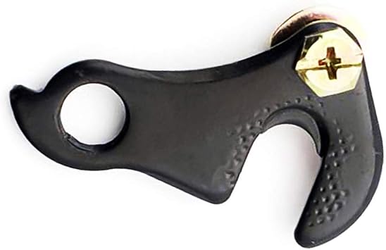 Bicycle Rear Gear Derailleur Hanger Plate, Converter Adapter with Nut and Bolt for Bikes without a Built-in Mech Hanger