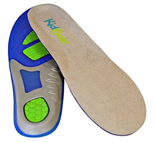 Plantillas deportivas de gel para niños tamaño 24 cm miniatura 2