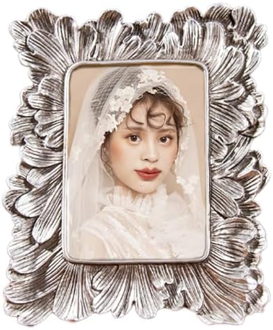 Marco de Fotos Retro Vintage 10x15cm Marco Foto Mesita de Noche M...