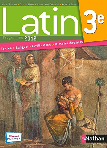 Télécharger Latin 3e Livre eBook France