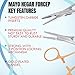 BOUJEE TRENDS TC Mayo Hegar Needle Holder 6