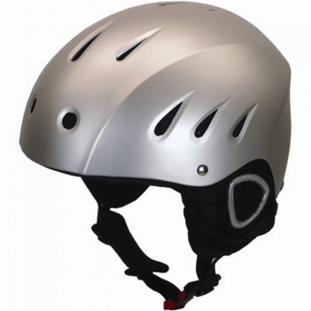 Casque de ski Manbi Zzski Jam Silver S design argent mat épuré - 2