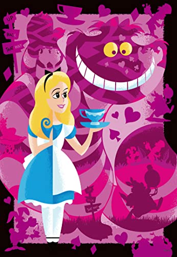 Ravensburger Disney 100th Anniversary Alice in Wonderland Jigsaw Puzzles for Adults and Kids Age 8 Years Up - 300 Pieces - Image 2
