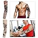 Konsait 6pcs mangas tatuadas, Mangas Tatuajes Temporales Brazo Medias Falsos Mangas Tatuajes...