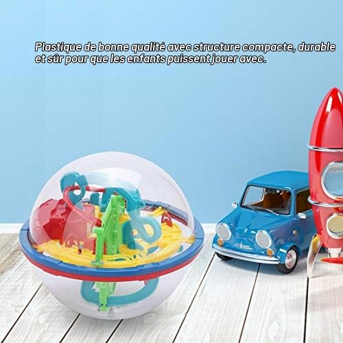 3D Labyrinthe Ball Puzzle Jouets Labyrinthe Spherical Jeu Space Training Imagination Education Casse-têtes 100 Défi Obstacles pour Enfants