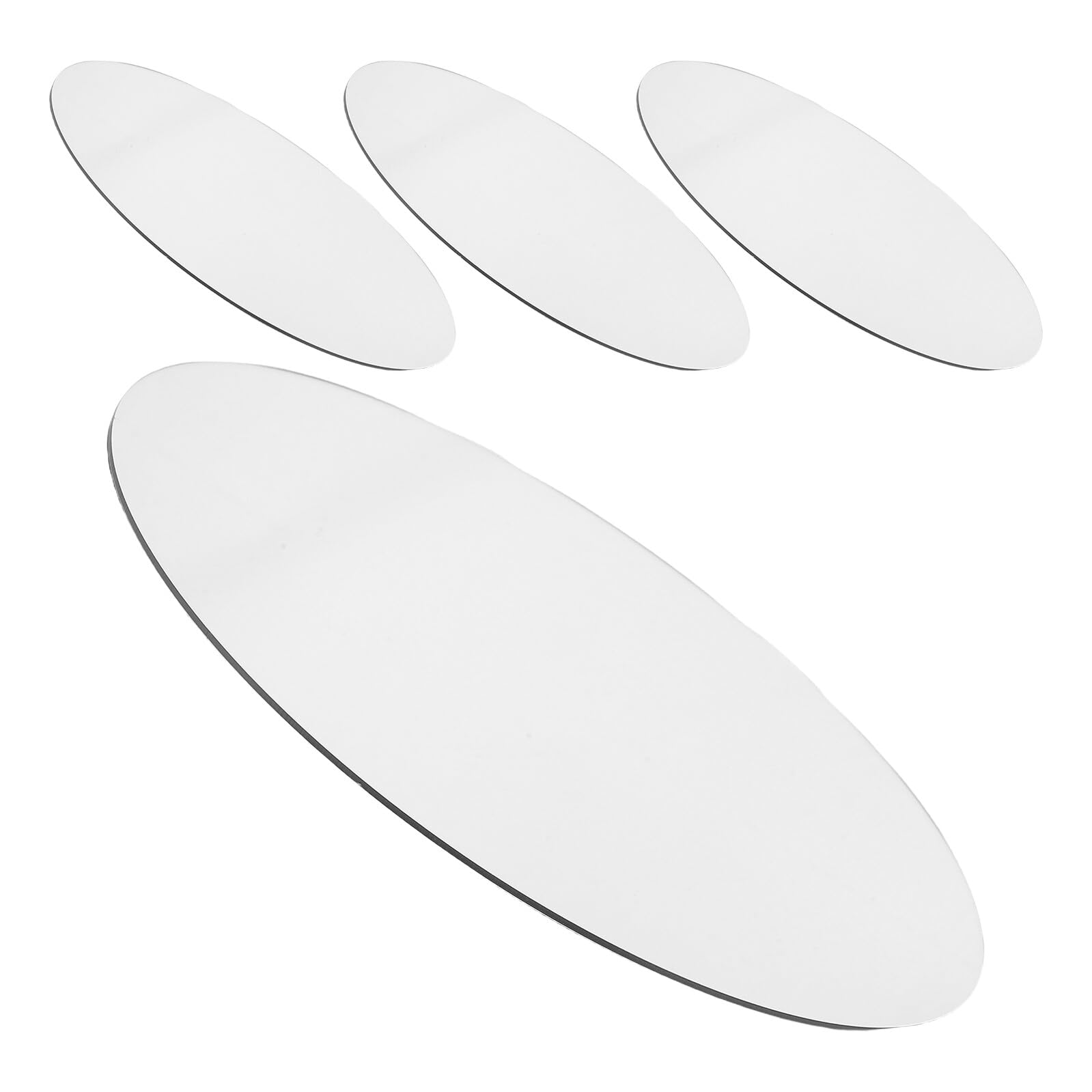 Centre de table miroir argenté pour décoration d'anniversaire et fêtes réussies