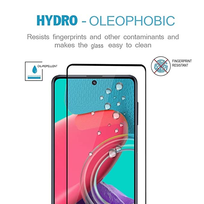 Image of Screen Protector for Samsung Galaxy A81 (Black) Tempered Glass Edge-to-Edge 6D Screen Guard With Installation Kit