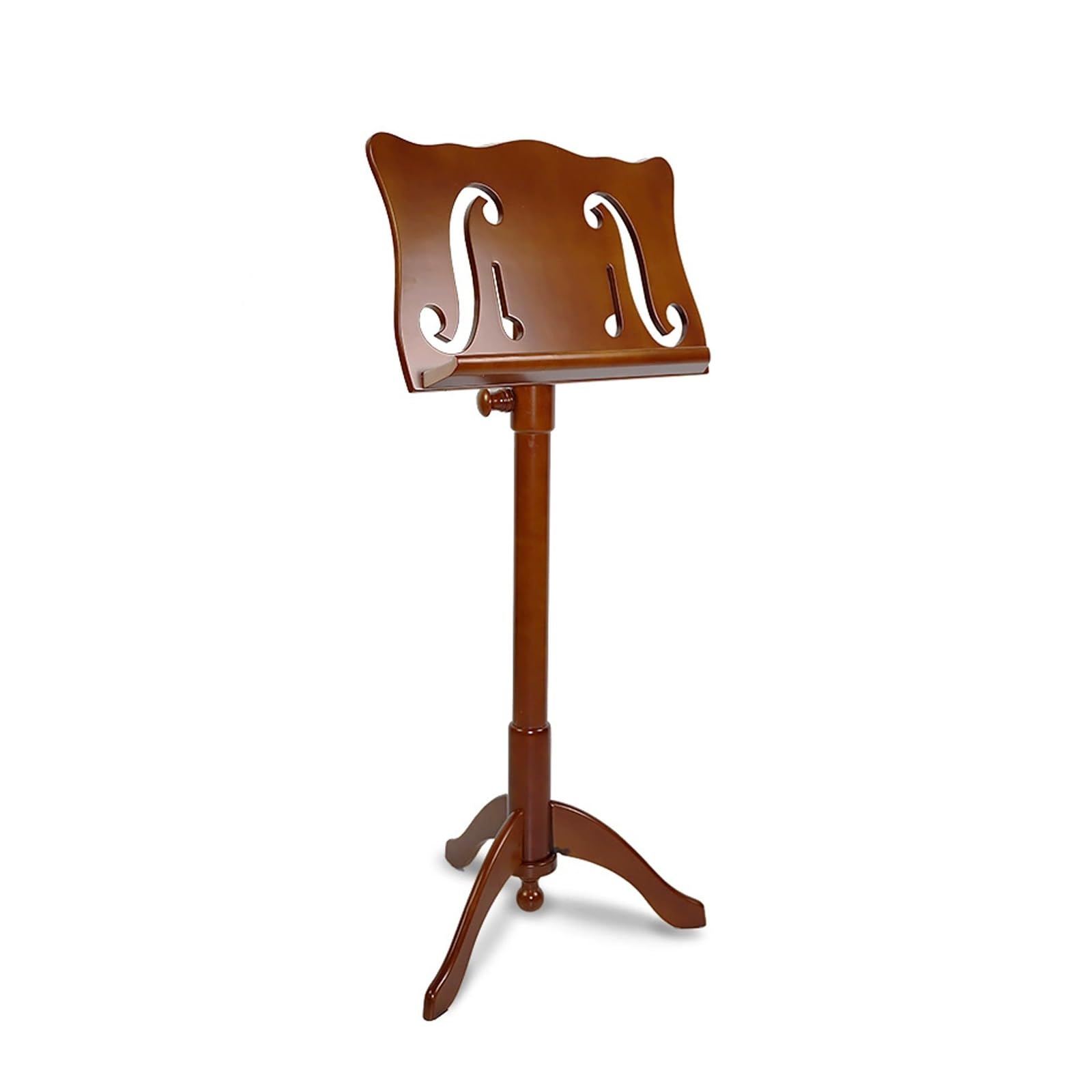 Atril para Libros, Atril Ajustable, clásico, Tradicional, de Madera, Artesanal, Soportes Profesionales de Madera para partituras, directores, Estudio (Gris: B)