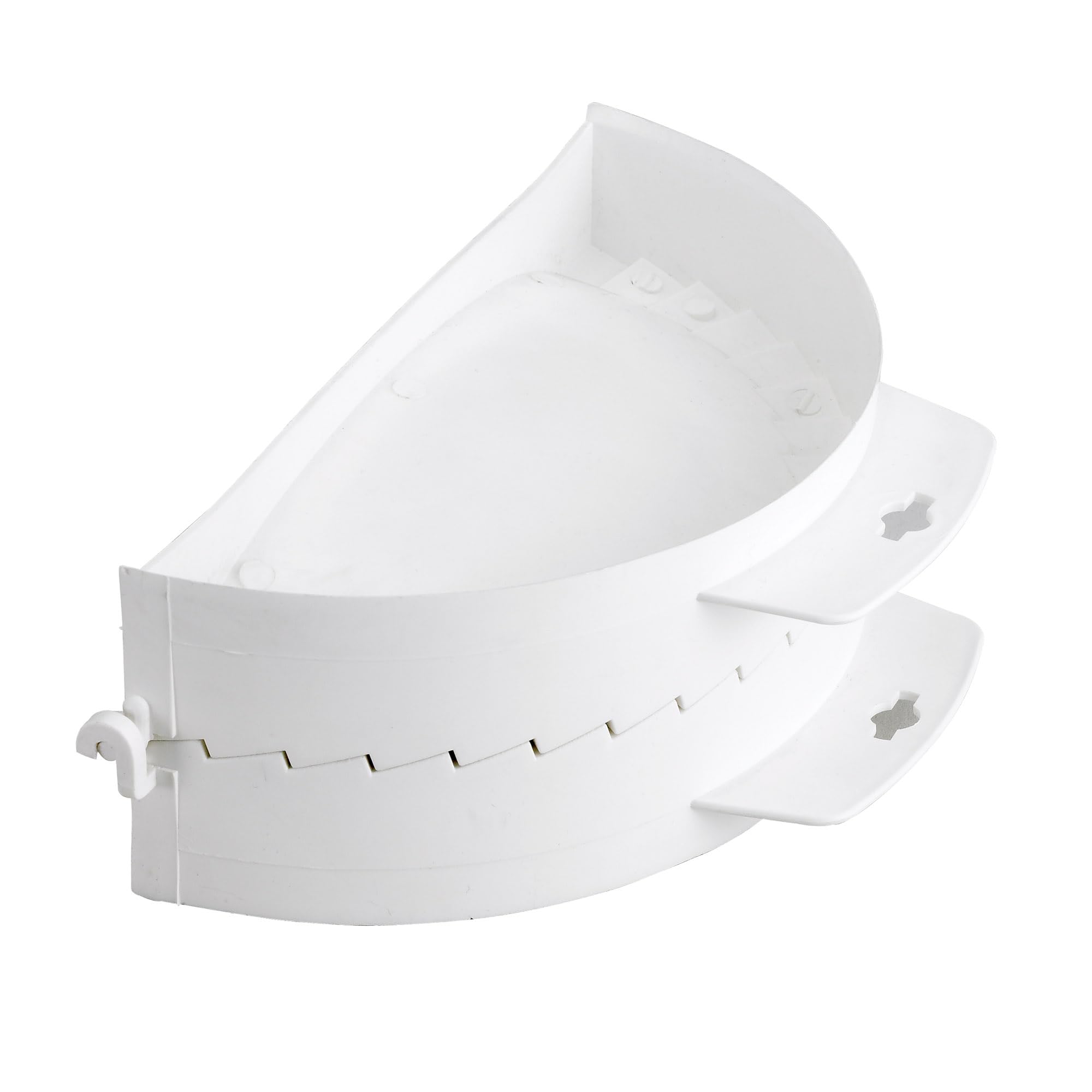 HIC KitchenGrande Empanada Maker, Dough Press for Large Empanadas Raviolis Pierogis Turnovers and Dumplings