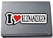 Produktbild I Love Heart Aufkleber Decal Sticker Laptopskin 210 mm I LOVE KLEINANZEIGEN