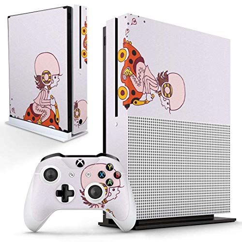 igsticker Xbox One S ��p �X�L���V�[�� ���ʁE�V�ʁE��ʁE�R���g���[���[ �S�ʃZ�b�g �G�b�N�X�{�b�N�X �V�[�� �ی� �t�B���� �X�e�b�J�[ 003512