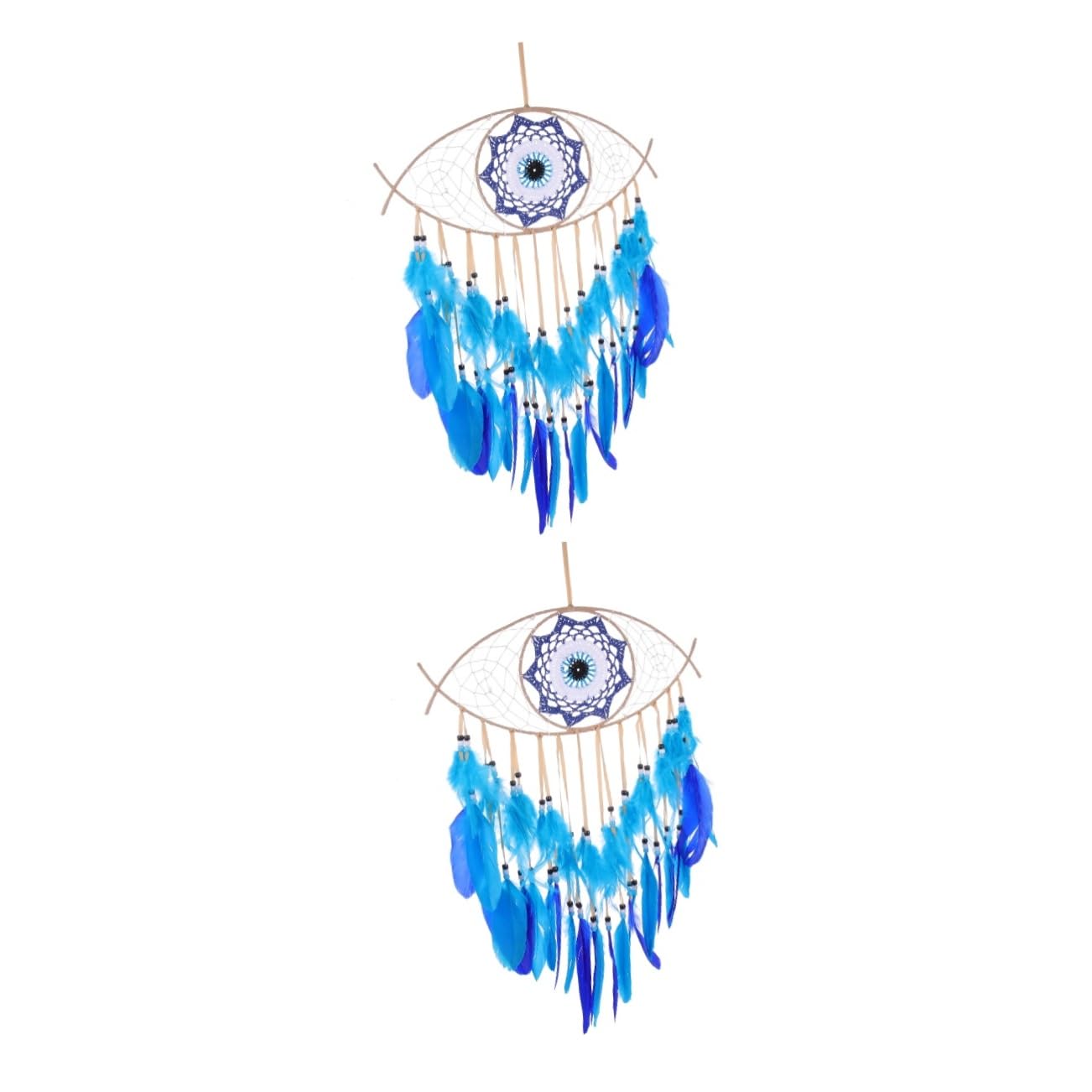 2 Pezzi Da Parete Decorazione A Parete Acchiappasogni Arredamento Boho Arazzo Appeso A Ornamenti Neri Fatti A Mano Acchiappasogni Arredamento Per Ufficio Alipis