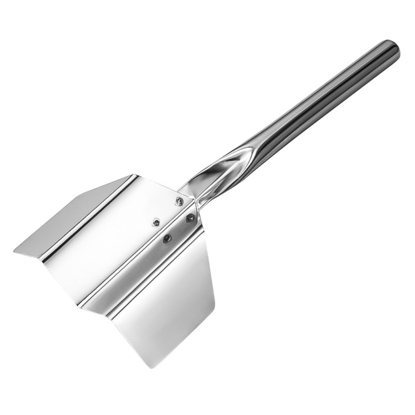 Geavonyg 1 Pack Sturdy Stainless Steel Scraper Tool For Corner Work Featuring Secure Welded Joints Smooth Burnished Brims And Resistance For Efficient Welded Construction Tool