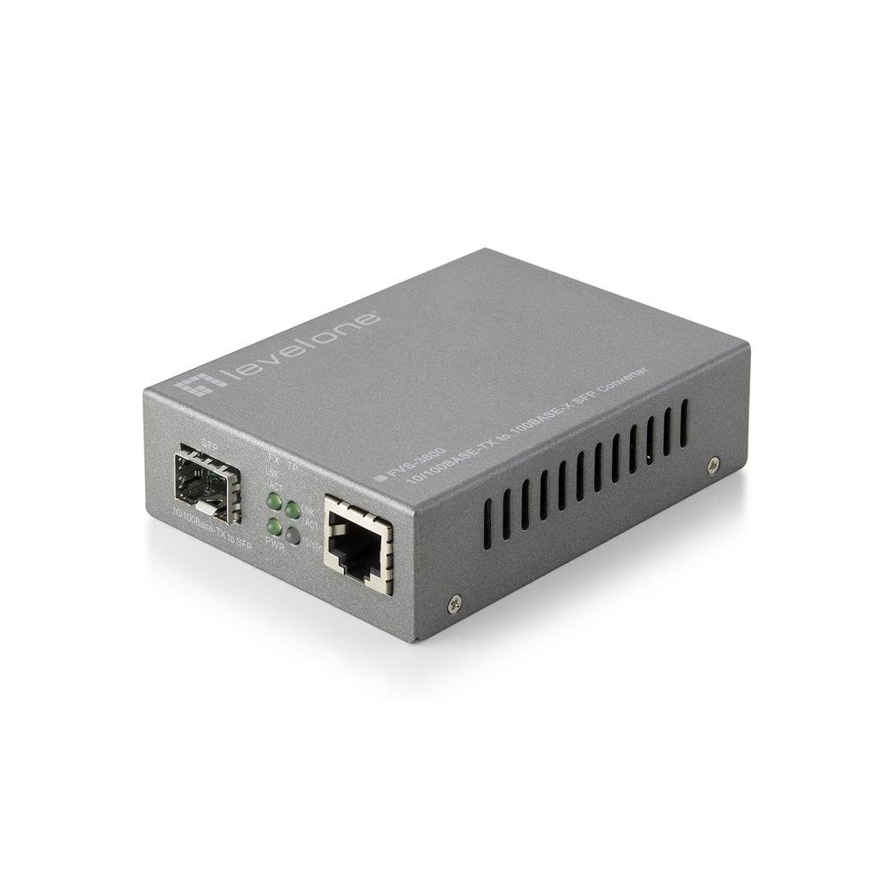 DIGITAL DATA -3800 Medienkonverter 10/100/1000Base-T und 100/1000Base-FX