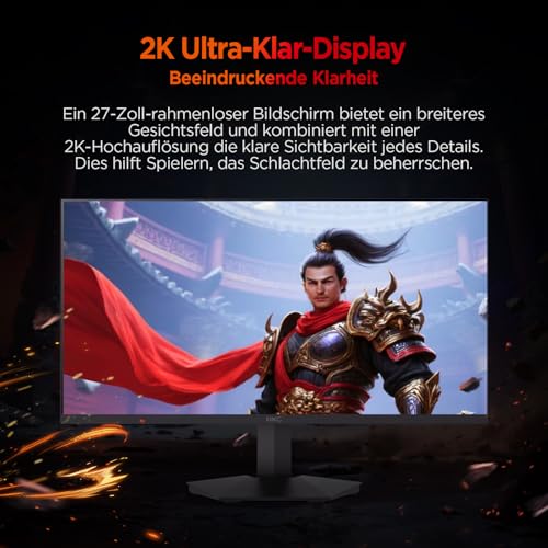 Ecran PC 27 68 6 cm WQHD 200 Hz G27H2DPRO HKC - vue 4