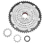 [Performances de déplacement de précision] Avec une forme de dent de haute précision et un design sans dents Ce freheel offre une commutation fluide et fiable. Le design unique de la chaîne de VTT améliore le contrôle des fonctions de changement tandis que la forme et l'inclinaison spéciales des dents assurent des conversions d'indexation rapides et précises pour une expérience de conduite sans faille.