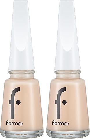 Flormar Klasik Parlak Bitişli Yüksek Pigmentli Oje Nail Enamel 246 Cream Silk New (2 paketi)