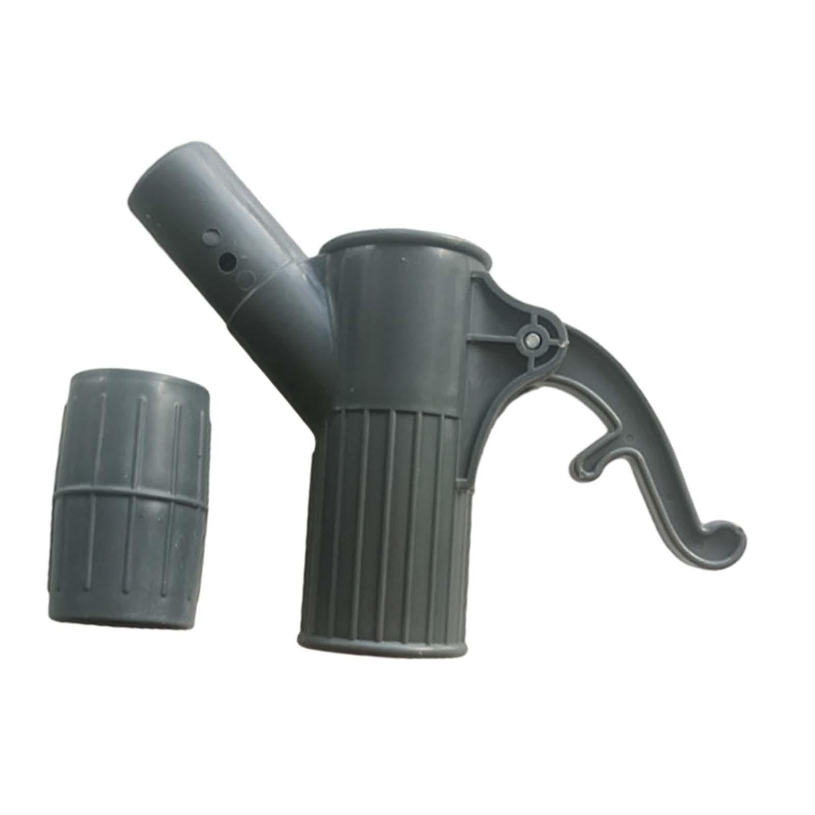 Support parasol de terrasse à poignée fixe Sharplace robuste pour mât suspendu