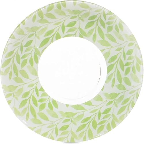 Miniatura 2 de Luminarc Alvis - Cuenco de vidrio verde para servir de 10.63 pulgadas (10.6 in) para cereales, arroz, avena, tazón de mezcla para cocina, cuenco de