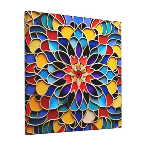 Toile murale marocaine pour habiller un petit mur vide de 30cm