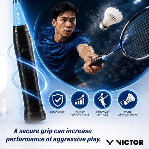 Image of Victor AC018 Badminton Grip Powder 25g (Pack of 2) | Anti-Slip Grip Enhancer with Magnesium Carbonate & Calcium Carbonate | Sweat Absorbing Powder for Superior Racket Control | Made in Taiwan