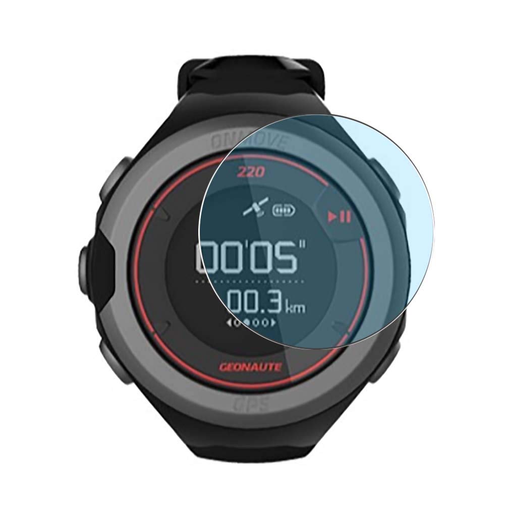 Vaxson 3-Pack Anti Blue Light Screen Protector, compatible with Geonaute OnMove 220, Blue Light Blocking Film TPU Guard [ NOT Tempered Glass ]