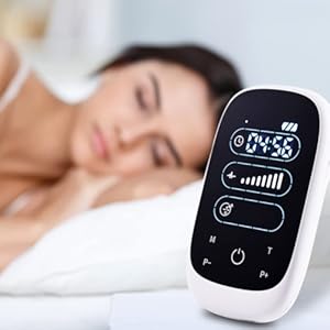VENDELLA Slaap hulp apparaat, geavanceerde slaap technologie, draagbaar slaap ontladings apparaat voor volwassenen met oorklemmen, stress vermindering, snelle slaap