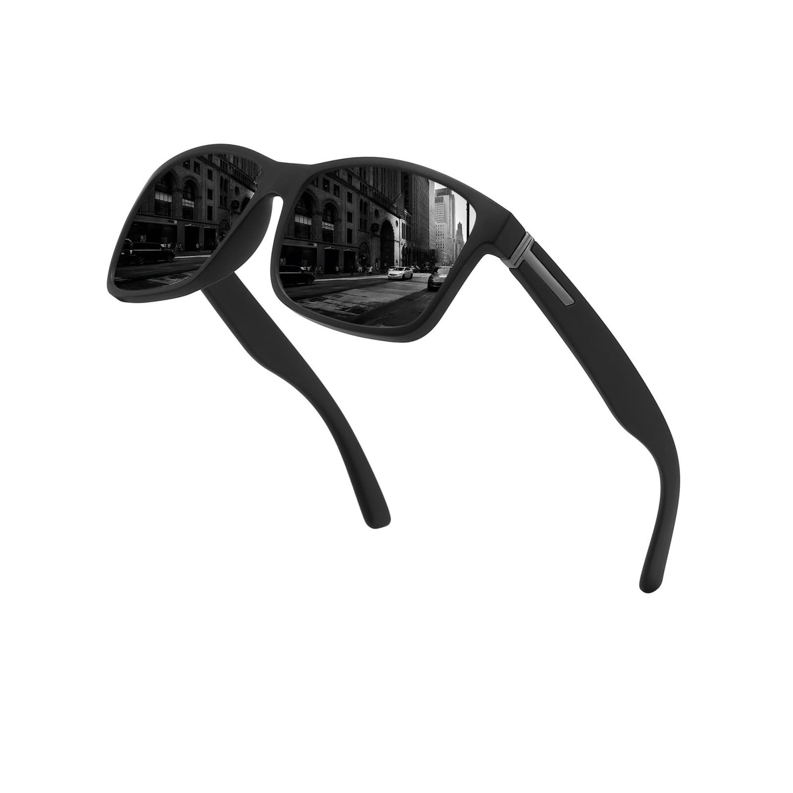 BITEVIEW | POLARISIERTE PREMIUM-BRILLE FÜR ANGLER，Unisex-Sonnenbrille, leicht, UV-Schutz, ideal zum Autofahren, Radfahren, Angeln und Reisen