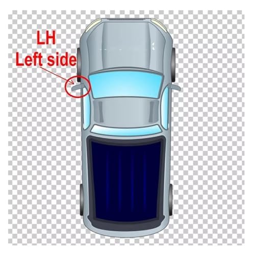 Rétroviseur convexe chauffant avec angle réglable pour Dodge RAM pair