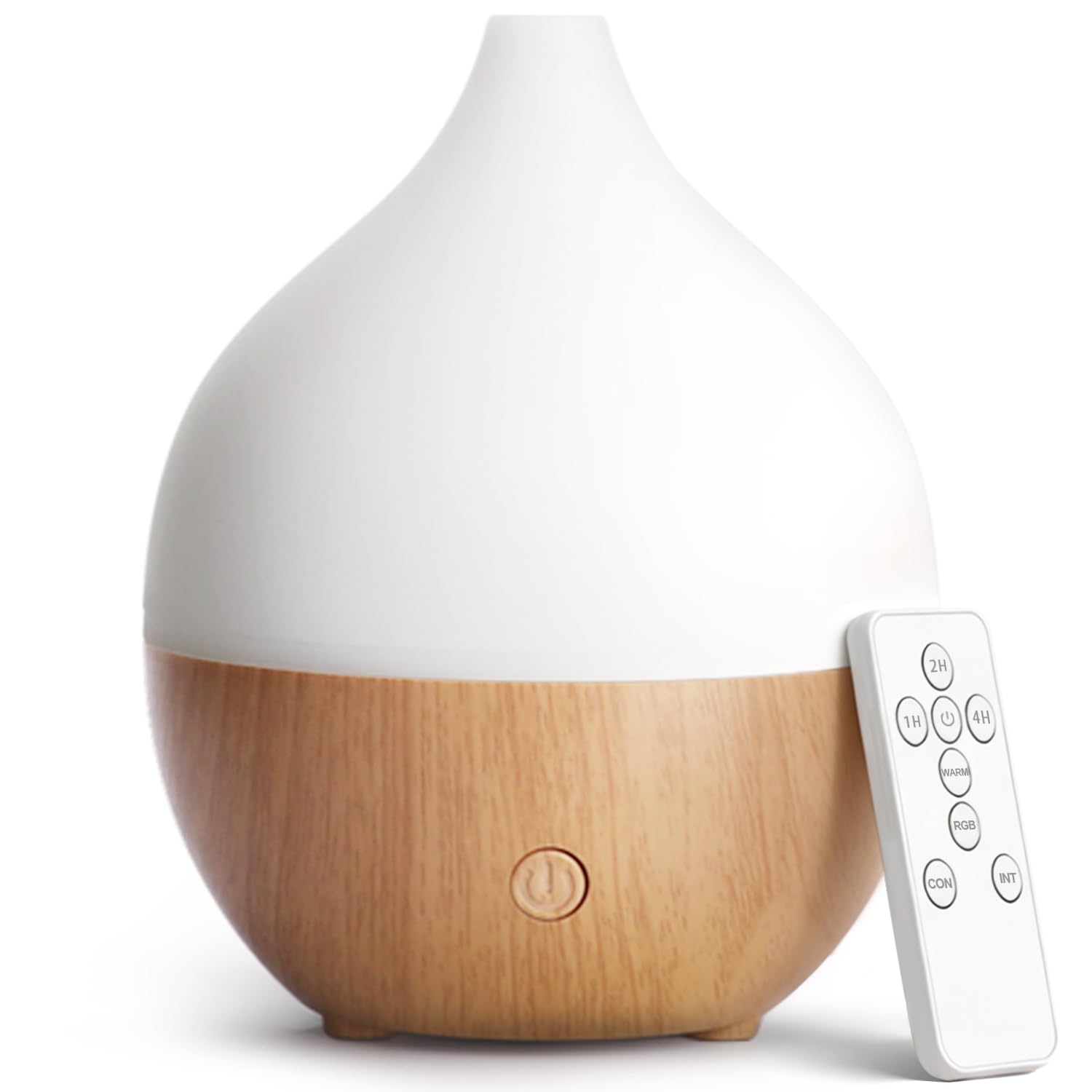 SALKING Essential Oil Diffuser with Remote Control, 100ml Small Aromatherapy Diffuser, Ultrasonic Diffusers with 2 Mist Modes, Cool Mist Humidifier with Timer, for Office Home