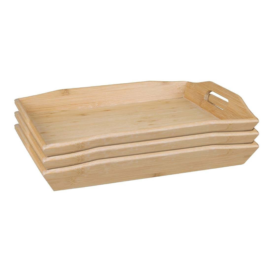 Olympia Plateau de service en bambou 55 x 381 x 290 mm