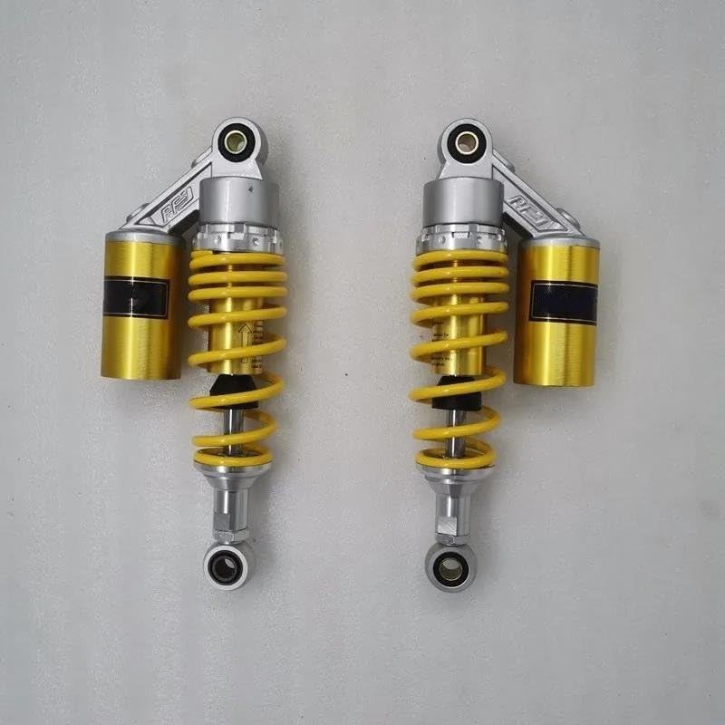 Amortisseur arrière 265mm noir et or pour moto Suzuki afin de retrouver un confort de conduite fluide