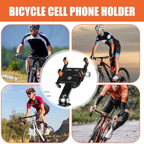 Support téléphone bicyclette avec absorption des chocs et angle réglable - 3