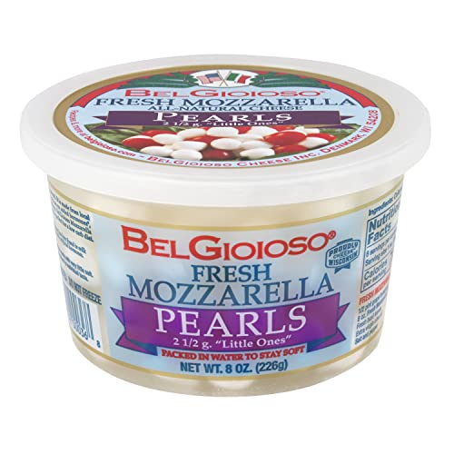 Belgioioso Fresh Mozzarella Waterpacked Pearls, 8 oz