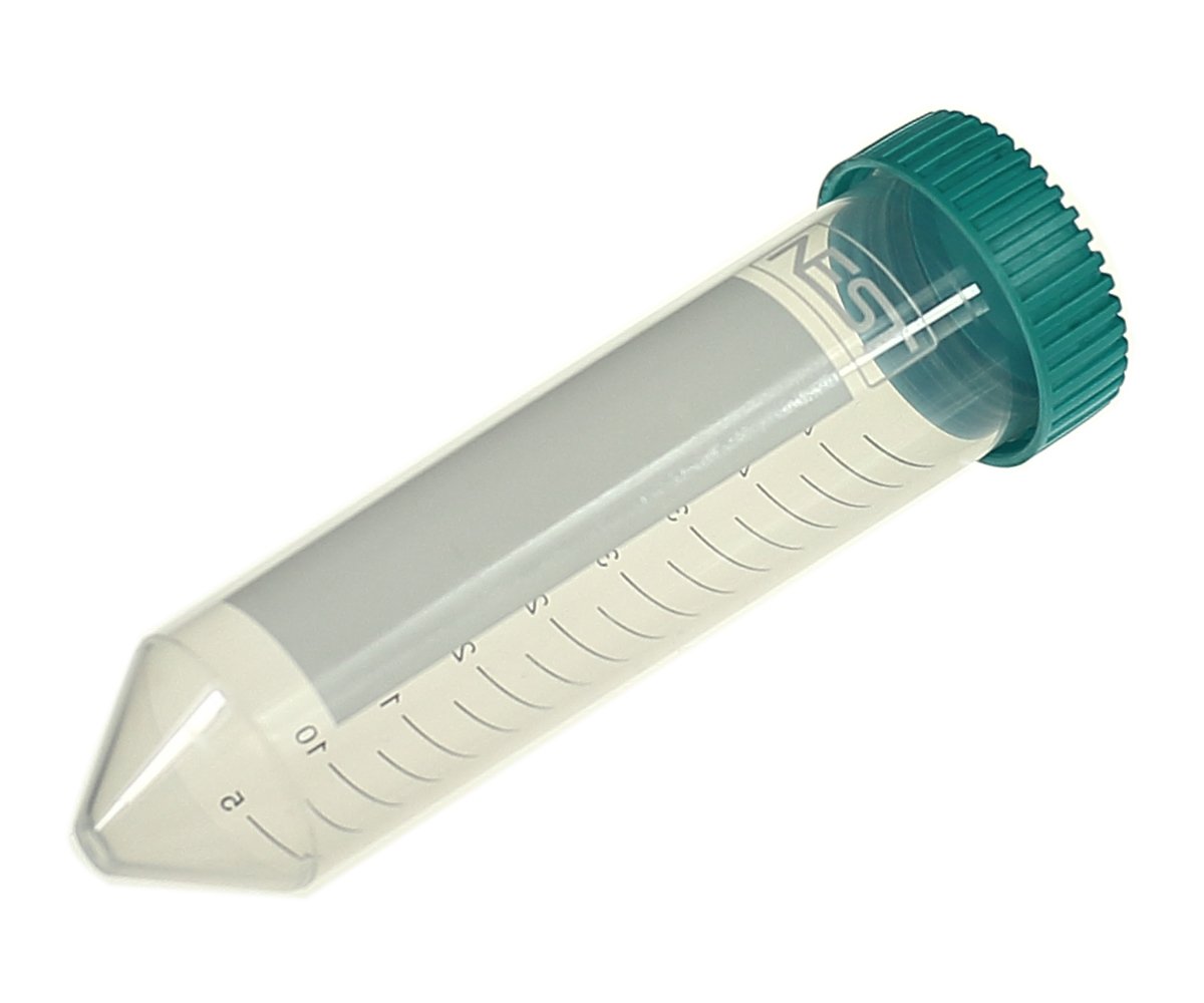 Nest Scientific 602052 Polypropylene/Polyethylene Centrifuge Tube, Bulk, Standard, Sterile, 50 mL, 25 per Pack, 500 per Case (Pack of 500)