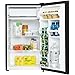 Danby 3.2 Cubic Feet Compact Refrigerator (DCR032C1BDB), Black