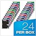Oxford Spiral Notebooks, Bulk College Ruled Spiral Notebooks for School, 1-Subject, College Ruled Paper, 70 Lined Sheets, 24 per Pack, 3-Hole Punch, Colors May Vary (65021)