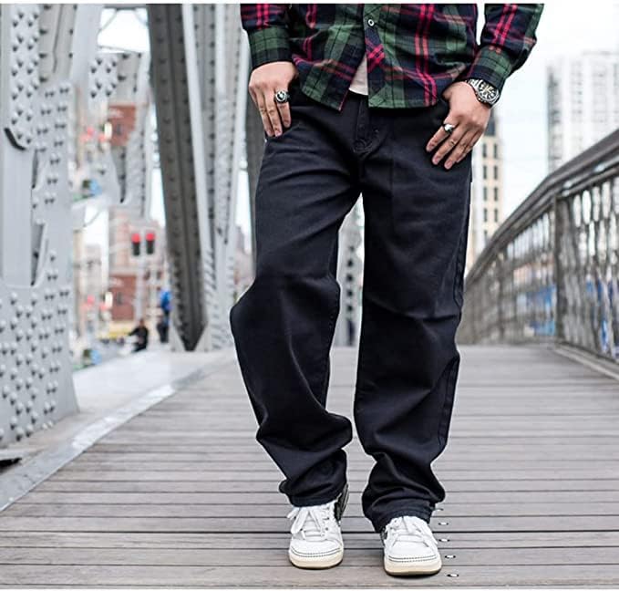 極太 デニム ジーンズ バギーパンツ メンズ ビッグシルエット B系