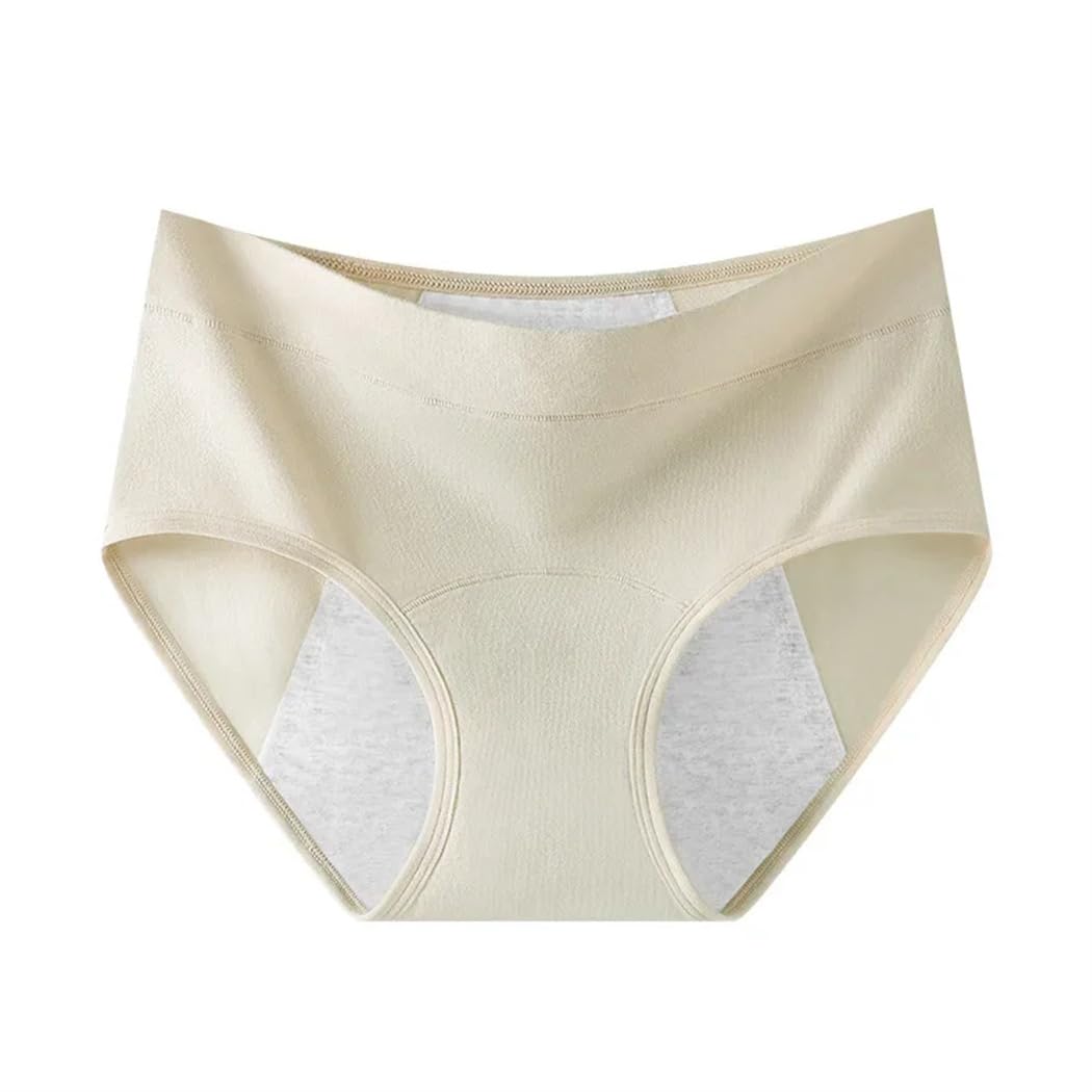 Mutandine da donna in cotone morbido a vita alta regolari plus size slip