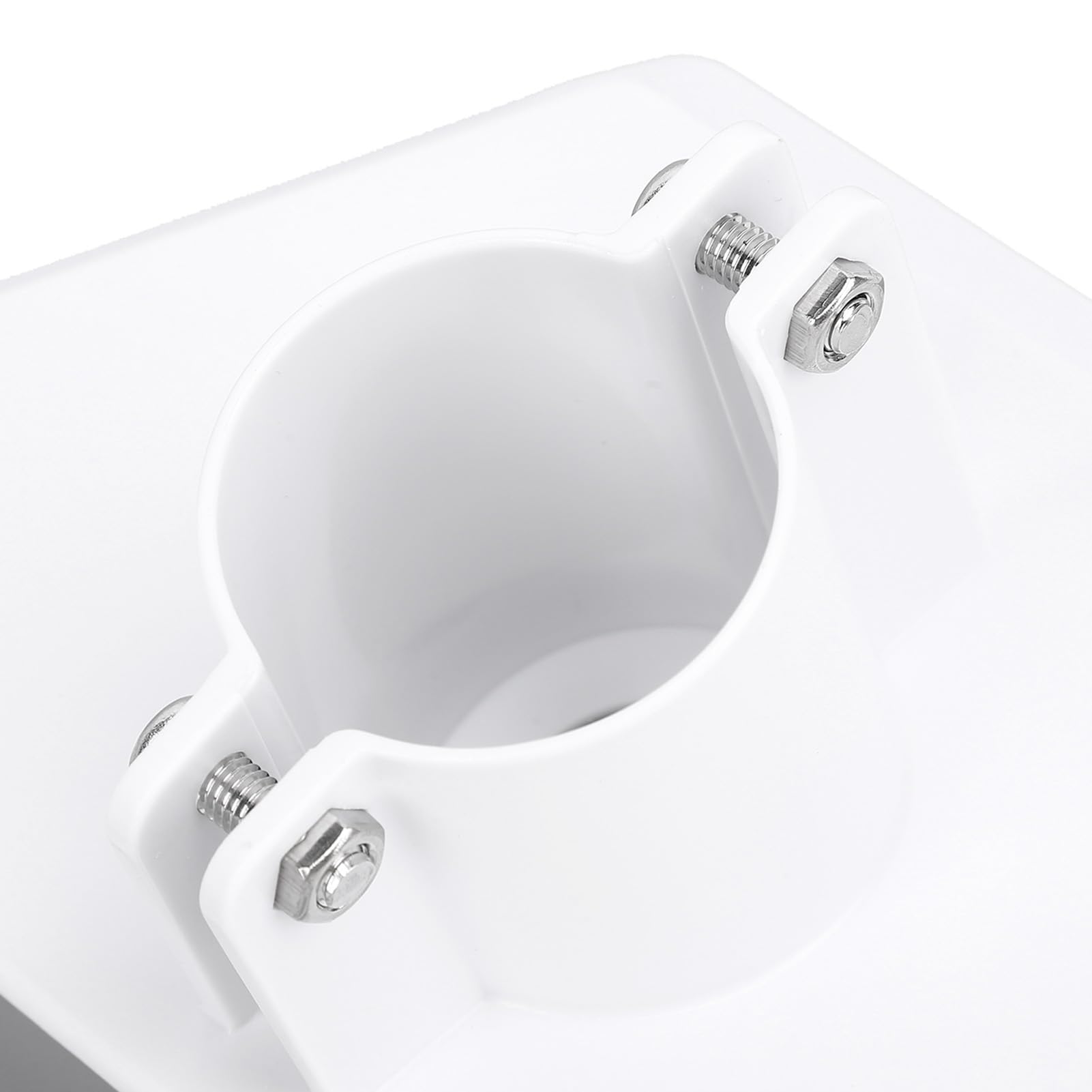 Adaptateur de Tuyaux Gen 3 Kit de Montage à Poteau de 39 Mm en Plastique pour V3 Dish Antenne Support Stable et Précis (White)