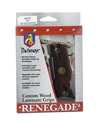 Pachmayr 1911 Govt. And Commander Wood Handgun Grips #TOP1