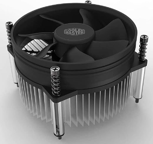 Shaking Tank Cooler Master i30 CPU Cooler – 92mm Low Noise Cooling Fan&Pure Aluminum Solid Pressure Heatsink for Intel Socket LGA 1150/1151 /…